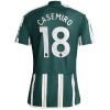Maillot de Supporter Manchester United Casemiro 18 Extérieur 2023-24 Pour Homme